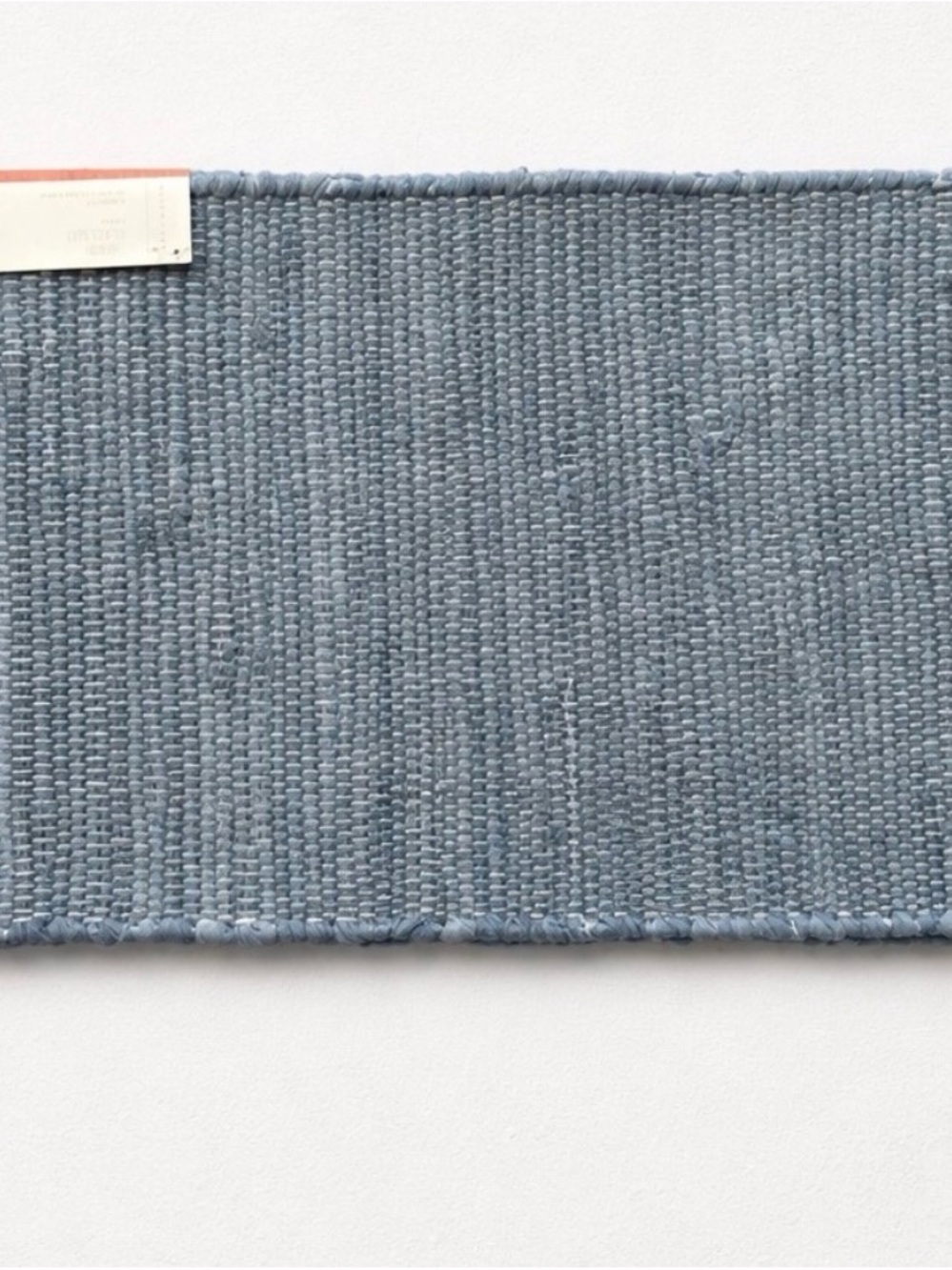 Blue Woven Table Runner - Unbranded